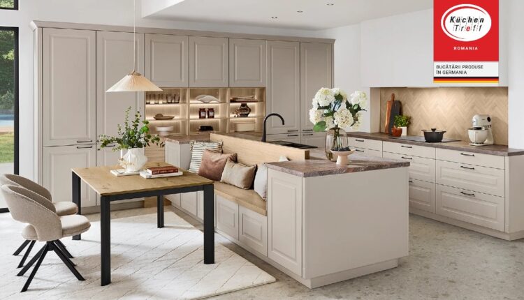 mobila bucatarie cu insula